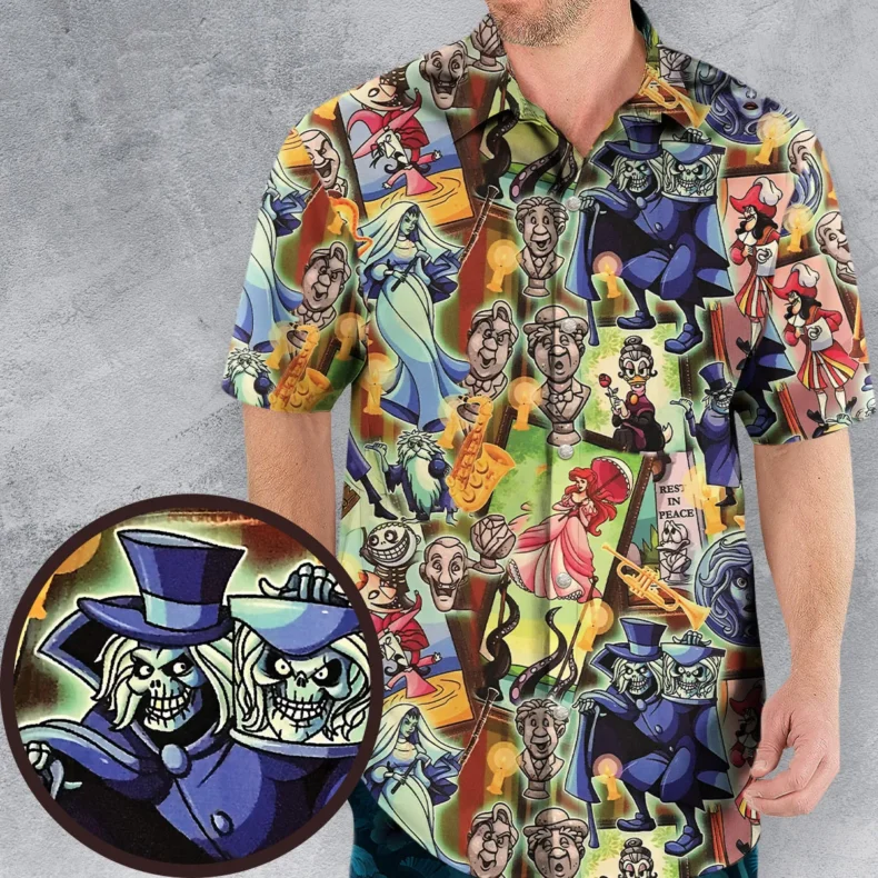 999 Happy Haunts Hawaiian Shirt