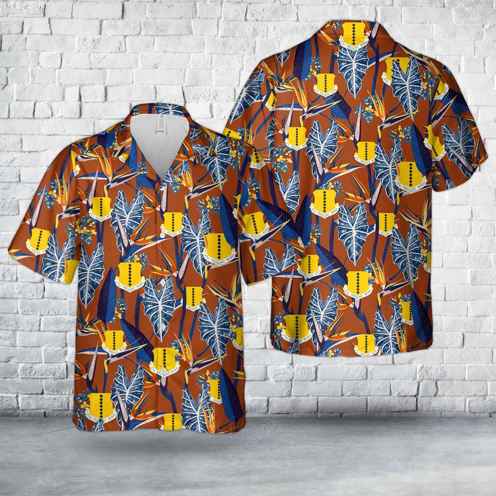 Air Force Aloha Shirt, US Air Force 17th Training Wing (17 TRW) Hawaiian Shirt