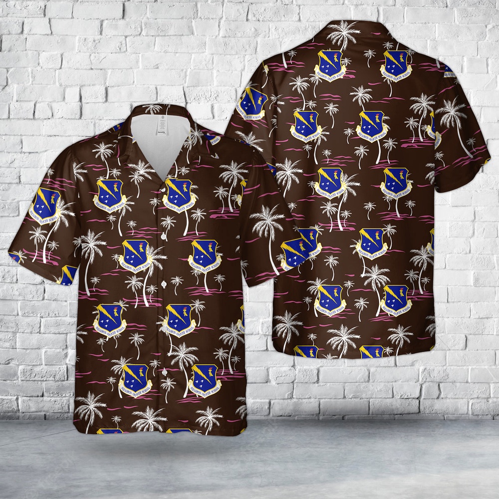 Air Force Aloha Shirt, US Air Force Squadron Officer School Hawaiian Shirt