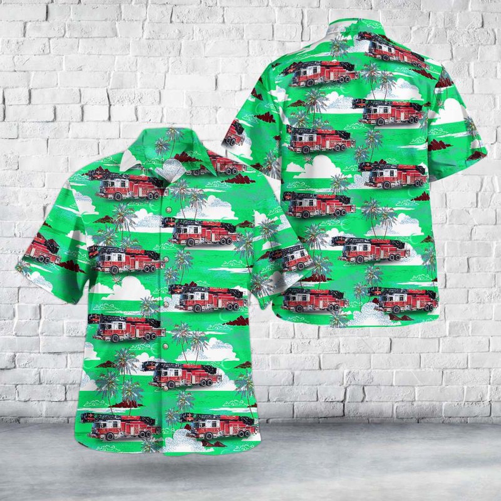 Anna, Texas, Anna Fire Department Hawaiian Shirt, Texas Hawaii Shirt, Texas Shirt