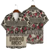 Arizona Diamondbacks Sunset Glow Hawaiian Shirt
