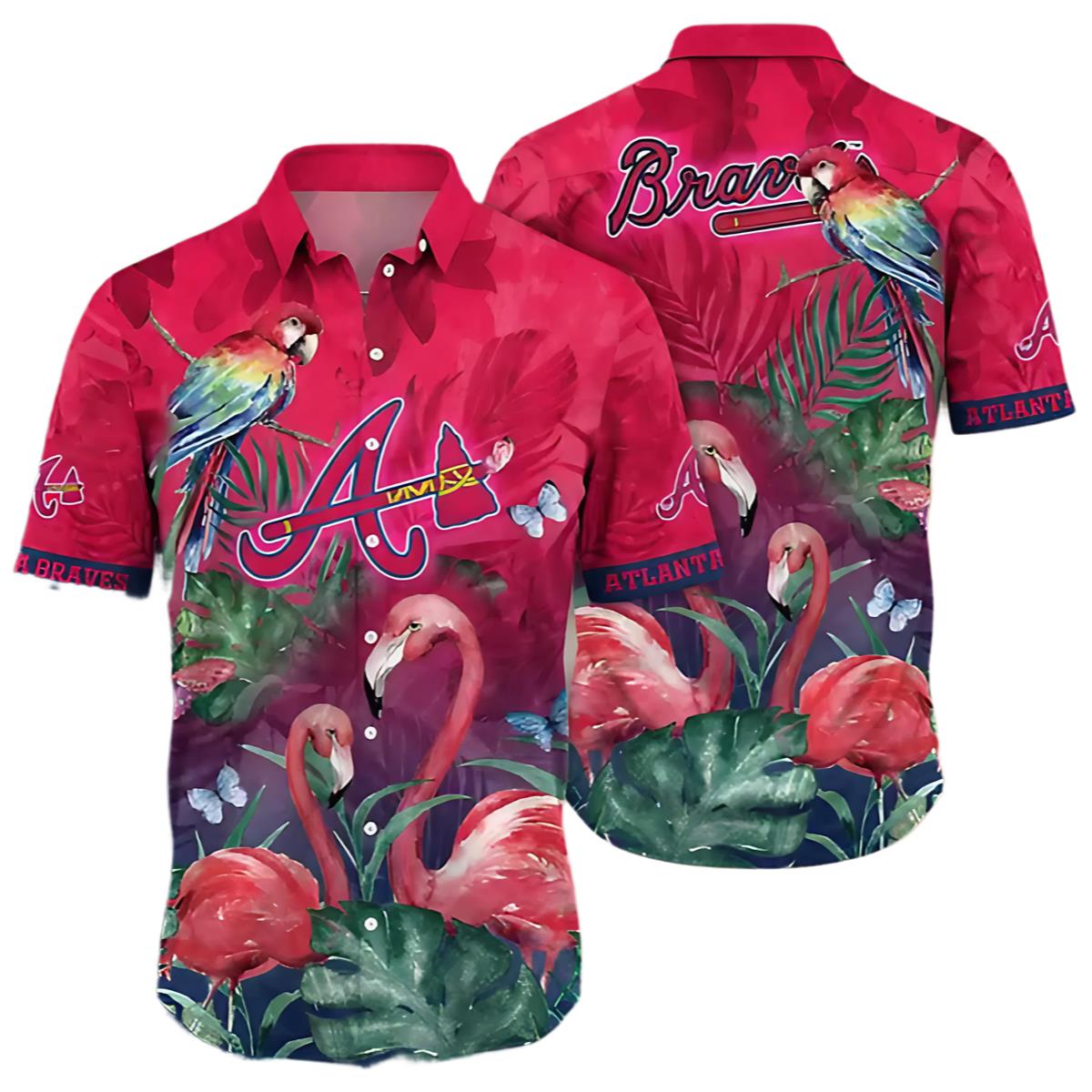 Atlanta Braves MLB Hawaiian Shirt Sun-Soaked Aloha Shirt