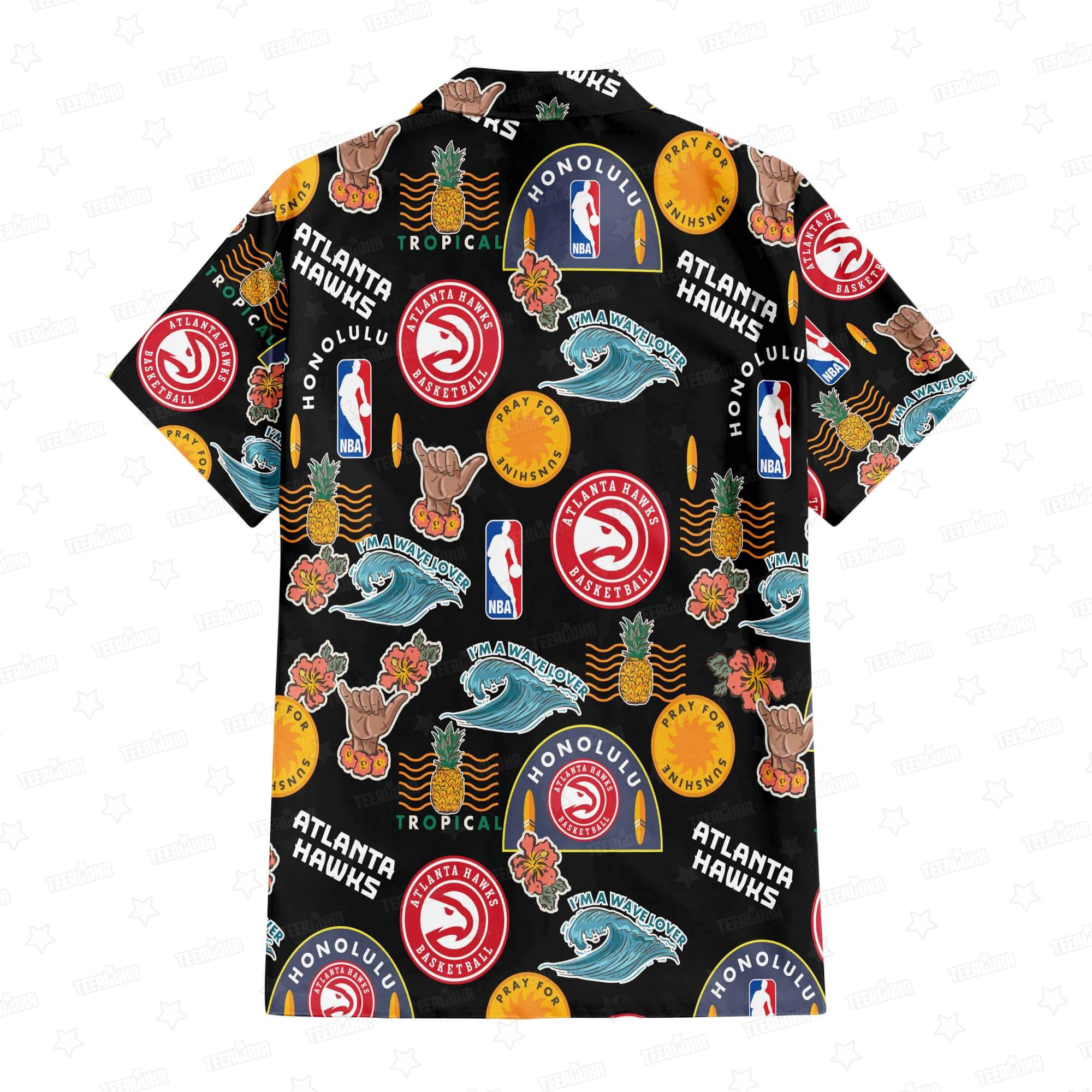 Atlanta Hawks Aloha Breeze Hawaiian Shirt