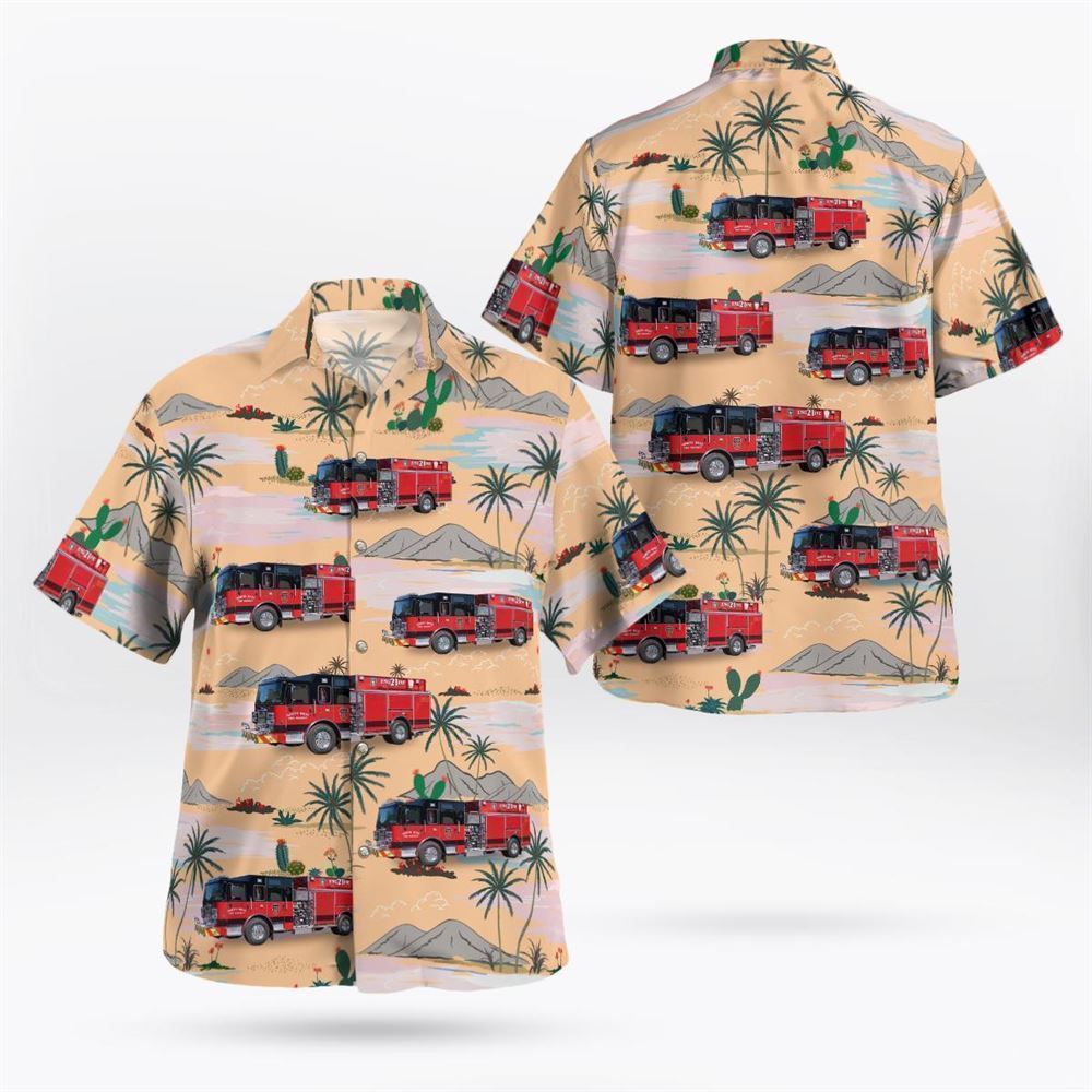 Baldwinsville New York North West Fire District Hawaiian Shirt - Gifts For Firefighters In New York