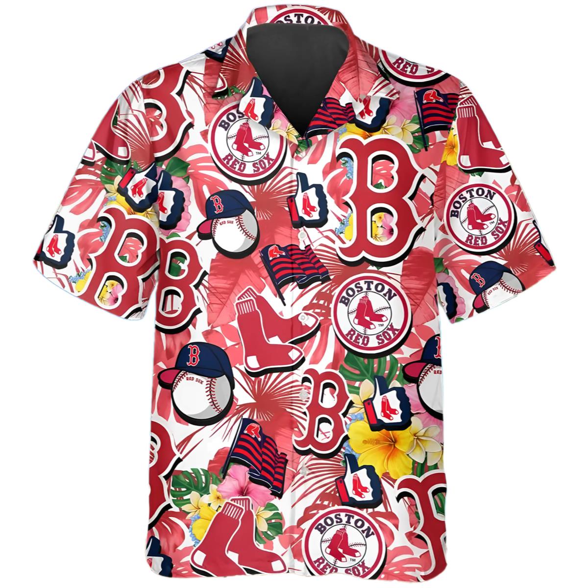 Boston Red Sox Hawaiian Shirt Summer Gift