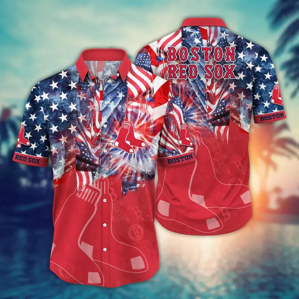 Boston Red Sox MLB Flower Aloha Hawaiian Shirt 10, MLB Hawaiian Shirt