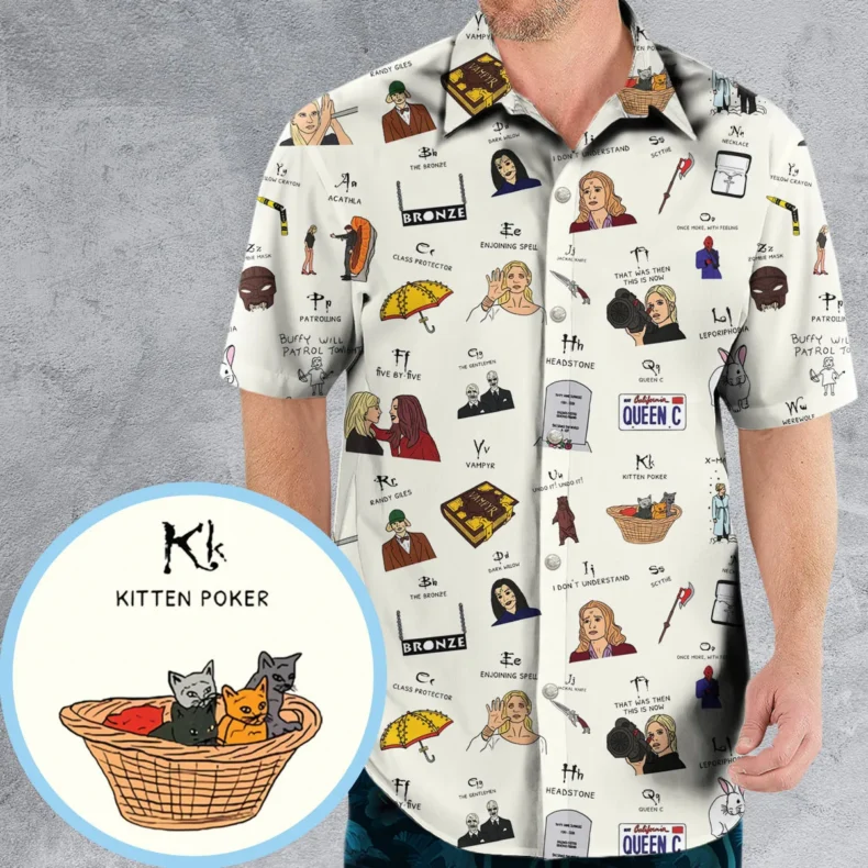 Buffy the Vampire Slayer Hawaiian Shirt