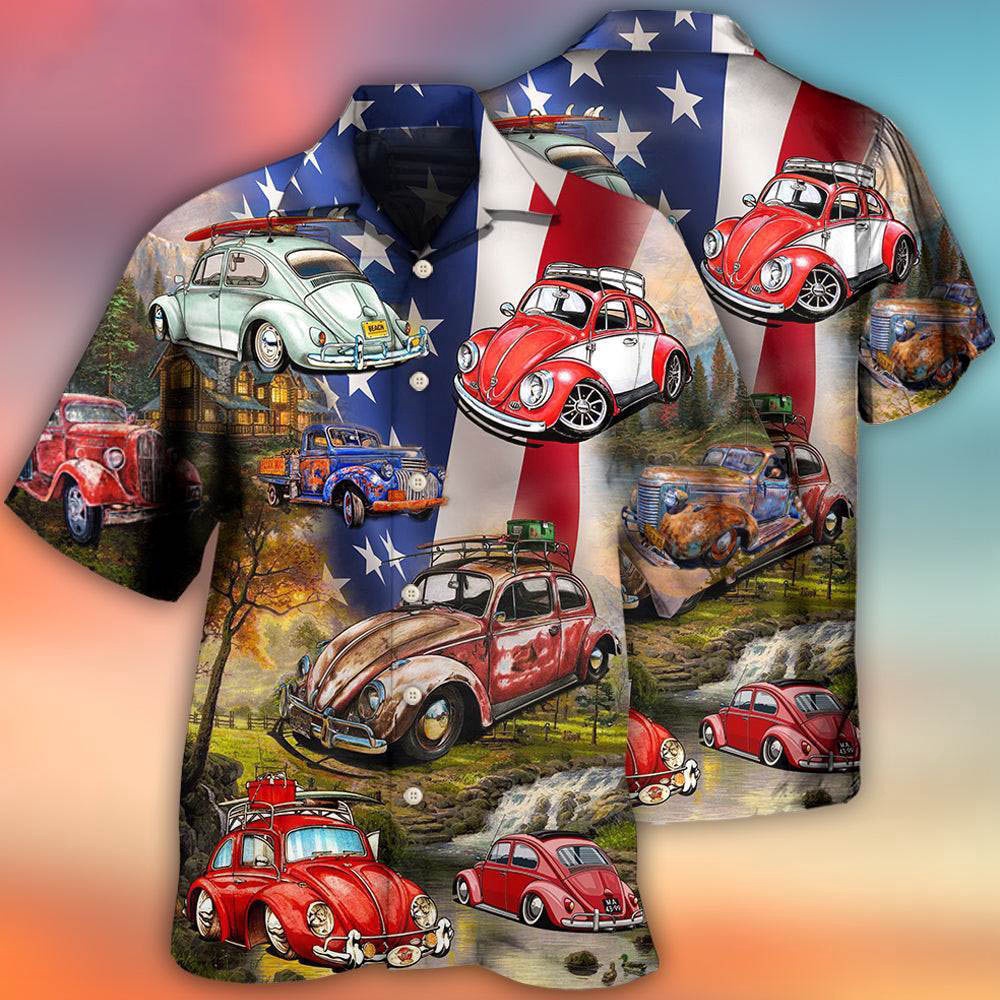 Camping Independence Day Hawaiian Shirt, 4th Of July Hawaiian Shirt, 4th Of July Shirt