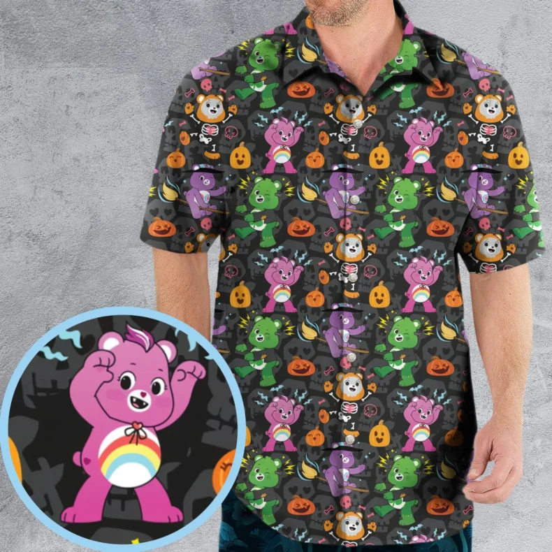 Care Bears and Cousins Halloween Hawaiian Shirt