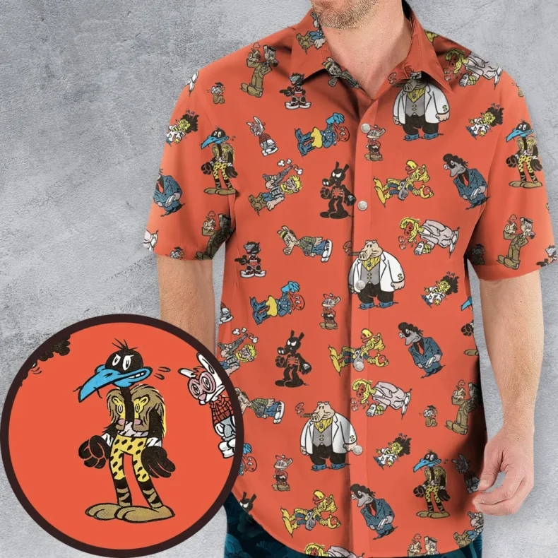 Cast of Peter Porker Hawaiian Shirt