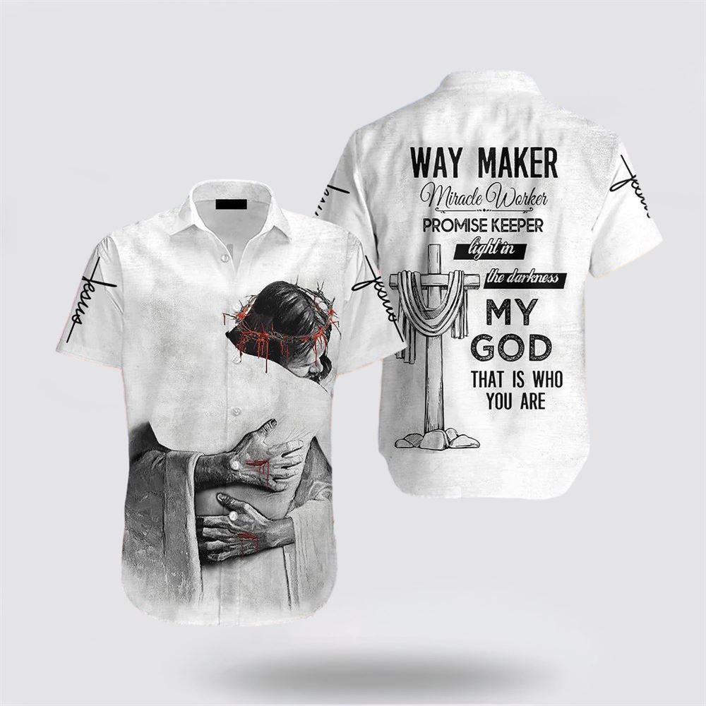 Christian Jesus Way Maker Hawaiian Shirts For Men And Women - Gifts For Christians