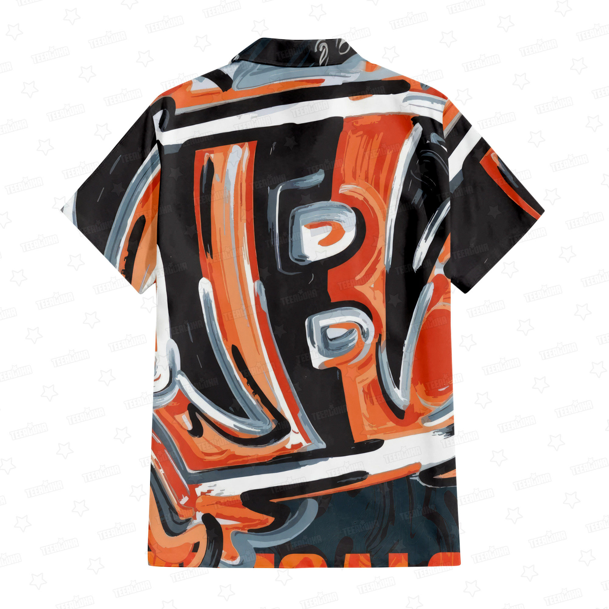 Cincinnati Bengals Oil Painting Art Print Hawaiian Shirt
