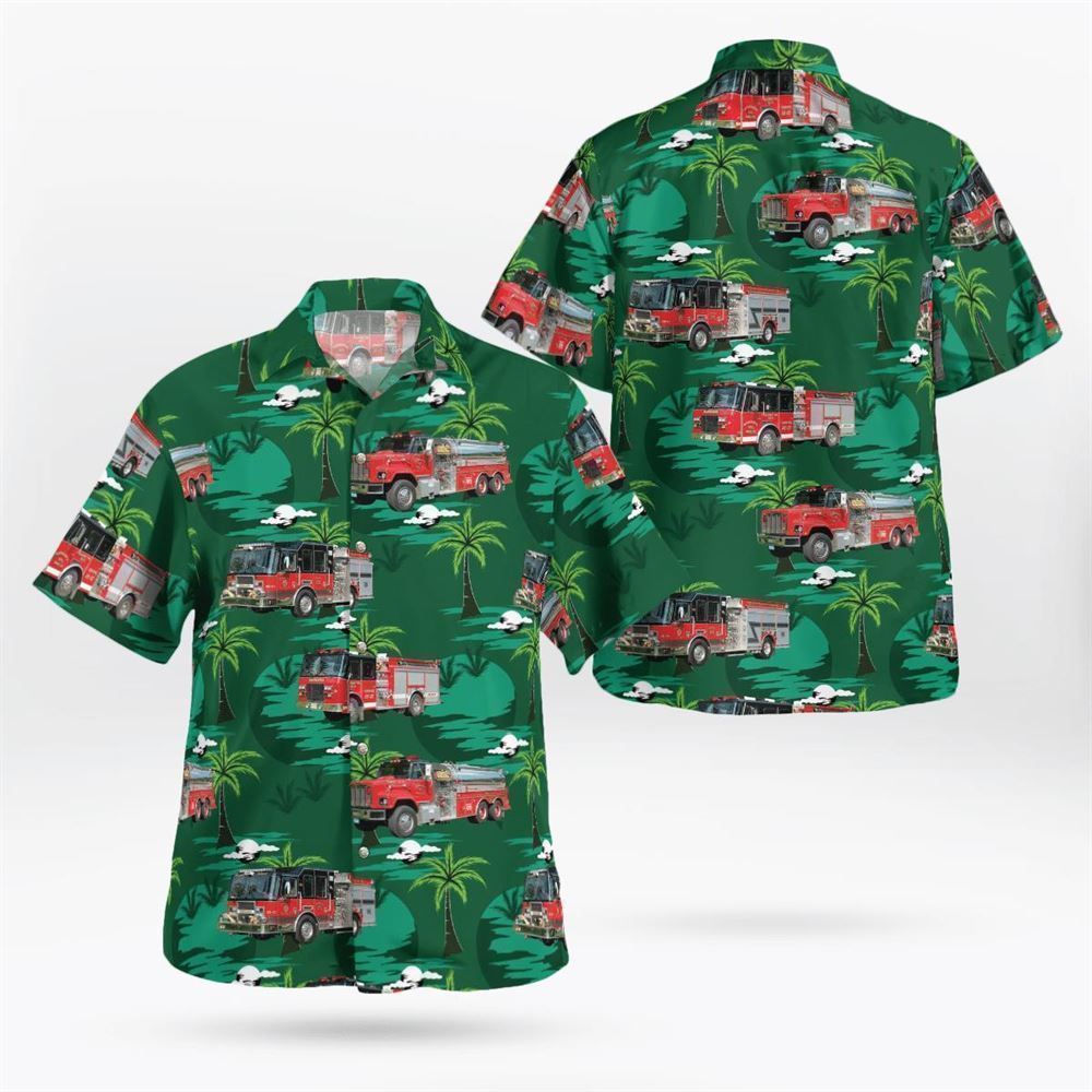 Coldenham Fire-Rescue Walden New York Hawaiian Shirt - Gifts For Firefighters In New York