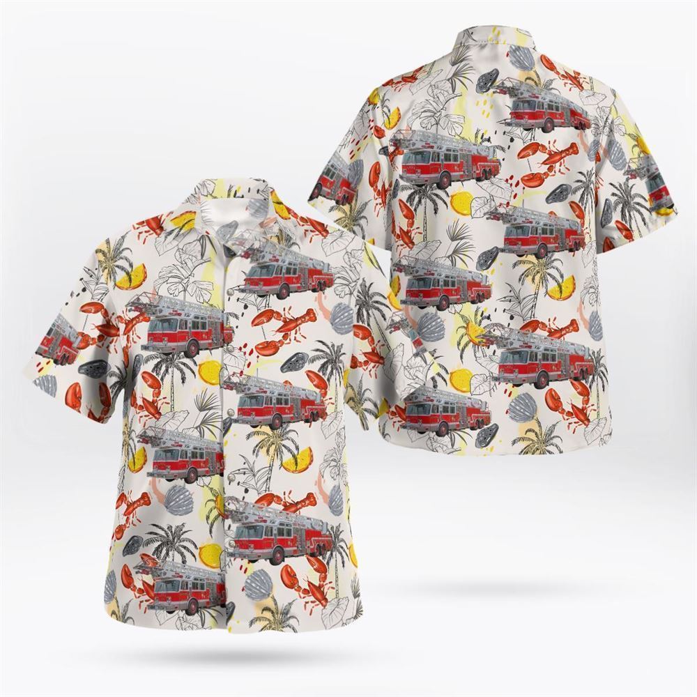 Colts Neck New Jersey Colts Neck Fire Company Station 84-2 Hawaiian Shirt - Gifts For Firefighters In New Jersey