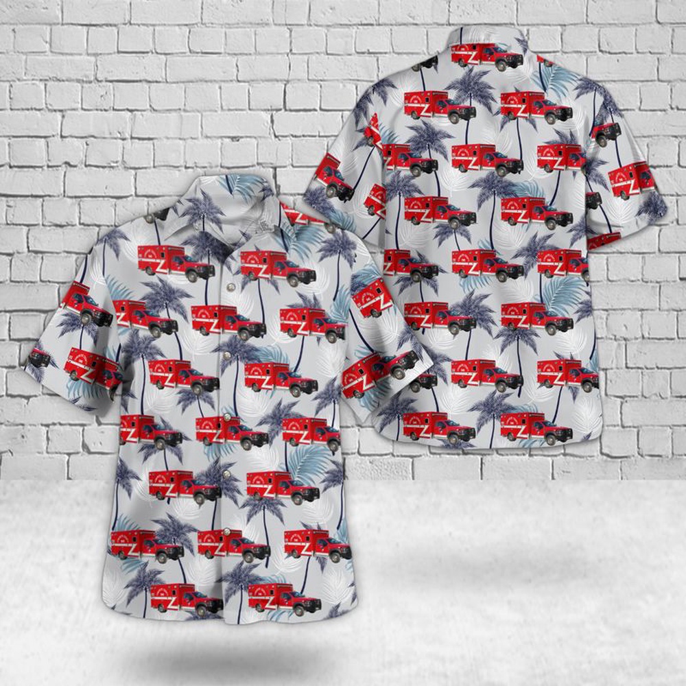 Comanche, Texas, Comanche County EMS Hawaiian Shirt, Texas Hawaii Shirt, Texas Shirt