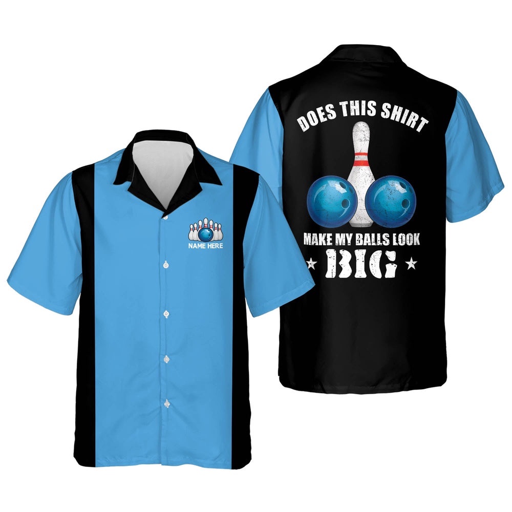 Custom Retro Hawaiian Bowling Shirts, Custom Bowling Shirt, Custom Team Bowling Hawaiian Shirt