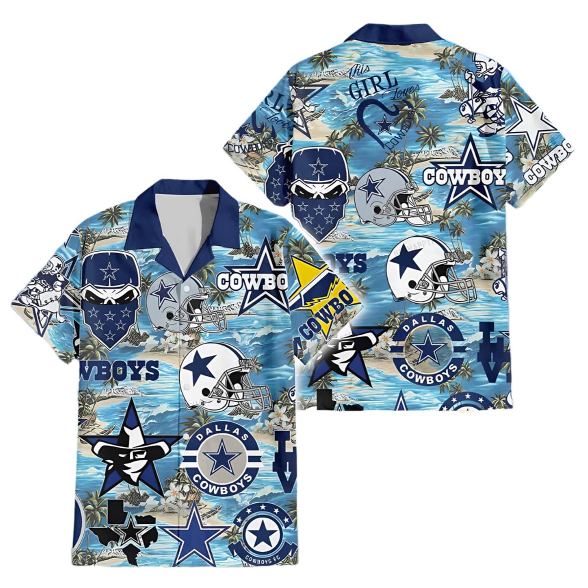 Dallas Cowboys Hawaiian Shirt 2024 Giveaway