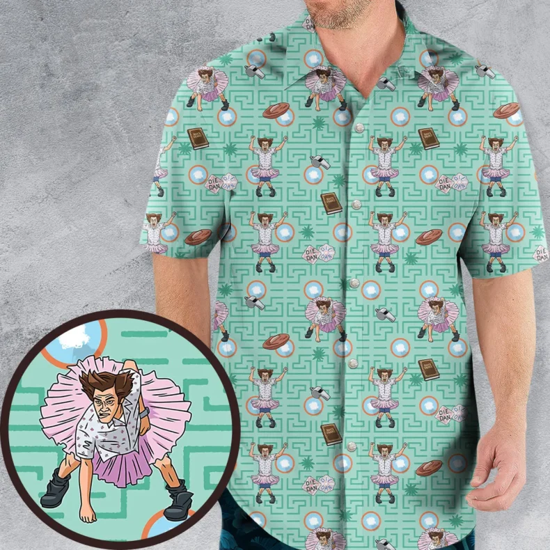 Dance In TuTu Jim Carrey Ace Ventura Hawaiian Shirt