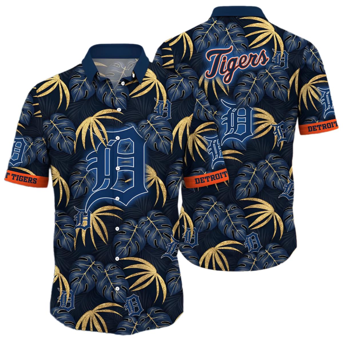 Detroit Tigers Hawaiian Shirt Night