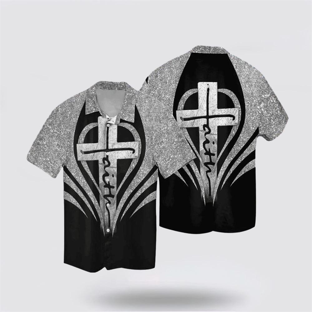 Faith Cross Jesus Christian Hawaiian Shirt - Gifts For Christians