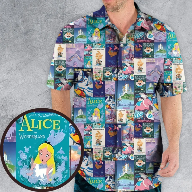Fantasyland Theme Park Hawaiian Shirt