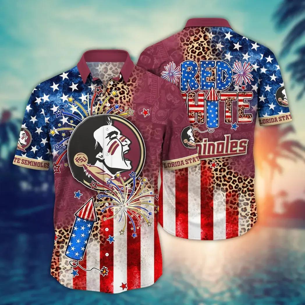 Florida State Seminoles NCAA Aloha Hawaiian Shirt 2, NCAA Hawaiian Shirt
