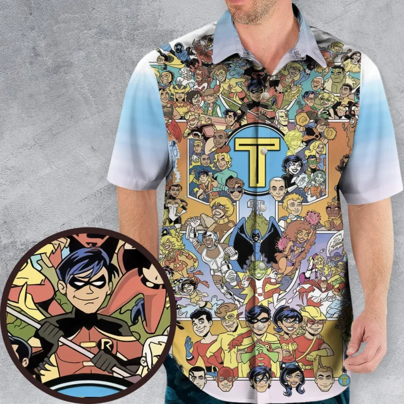 Go Team Titan Teen Titans Go Hawaiian Shirt