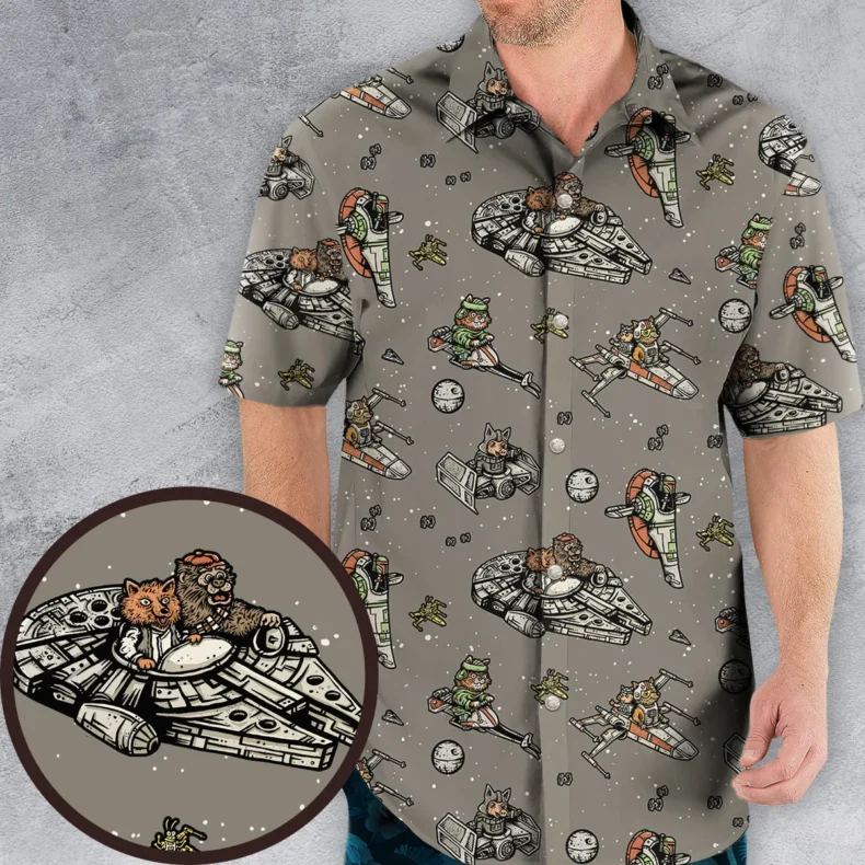 Goldbug Leader Star Wars Hawaiian Shirt