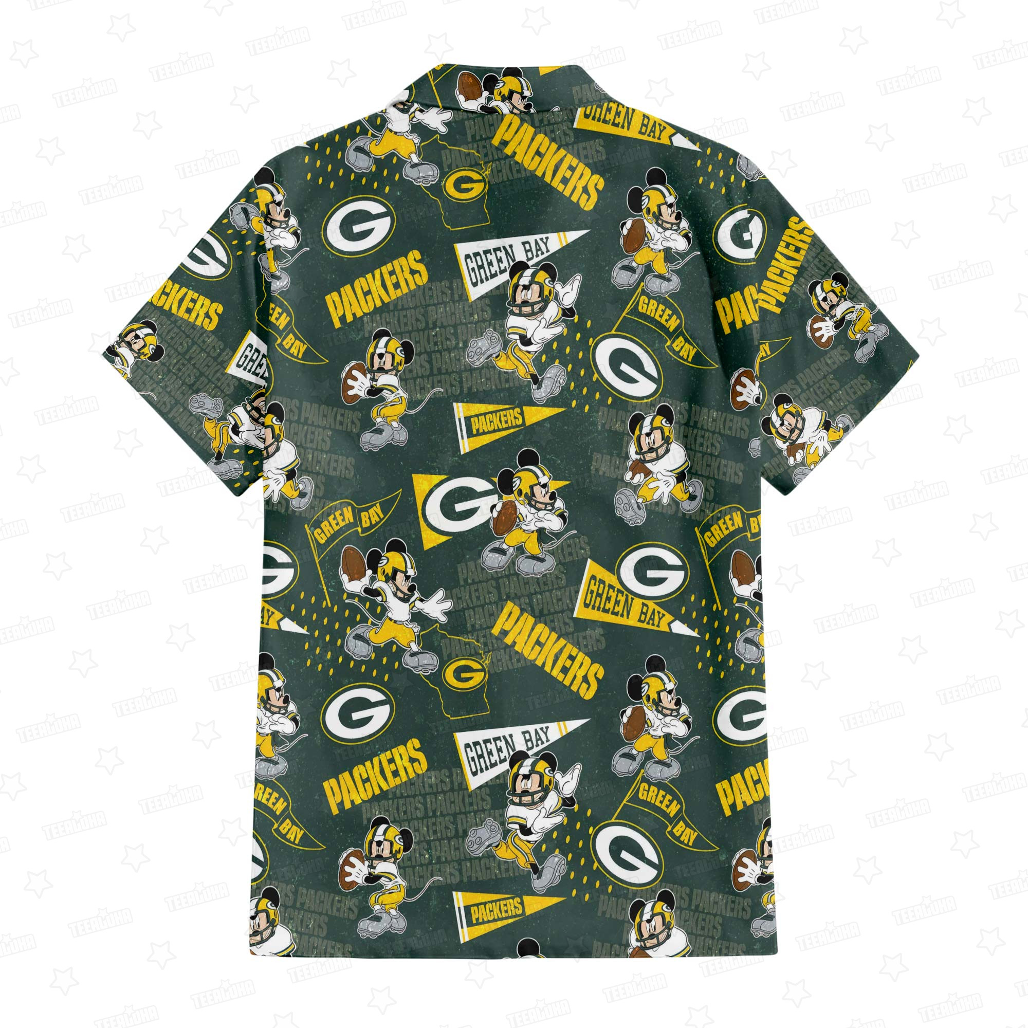 Green Bay Packers x Mickey Mouse Hawaiian Shirt