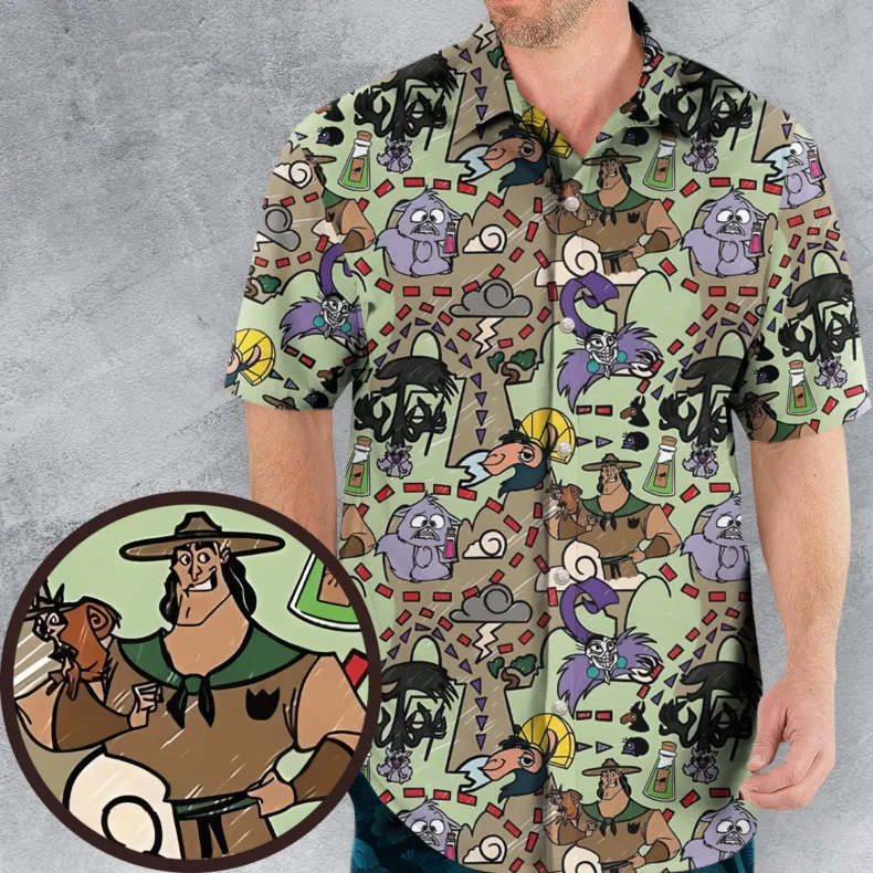 Groove Map The Emperor's New Groove Hawaiian Shirt