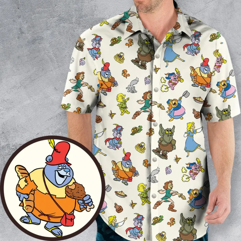 Gummi Bears Characters Hawaiian Shirt