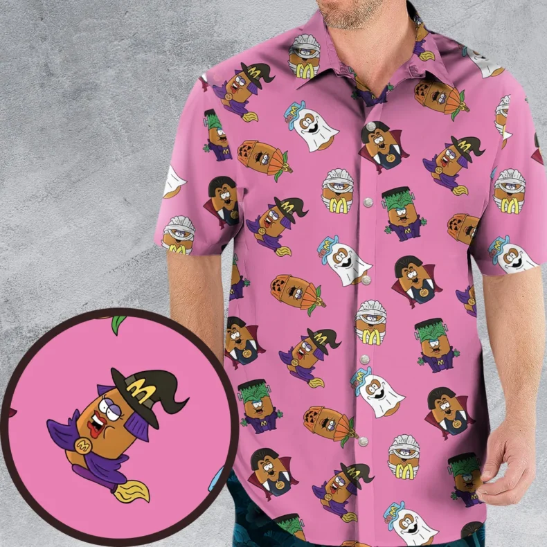 Halloween McNugget Buddies Hawaiian Shirt