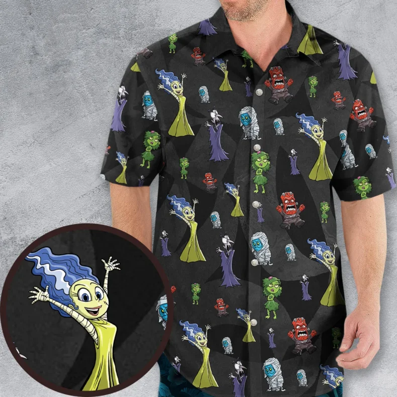 Horror Inside Hawaiian Shirt