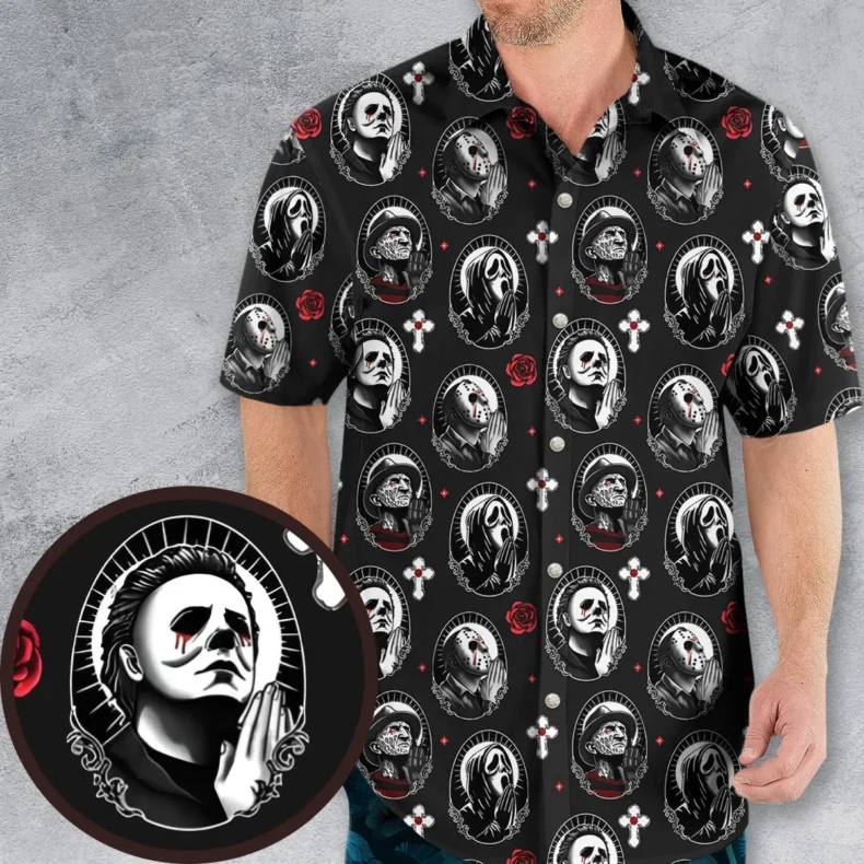 Horror Saints Hawaiian Shirt