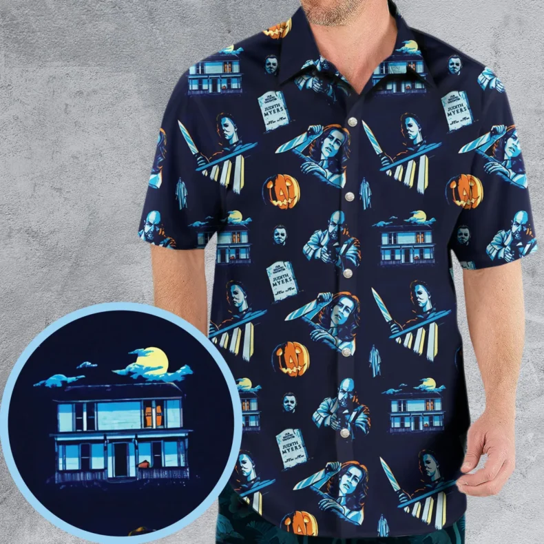 Horror Slasher Michael Myers Halloween Hawaiian Shirt