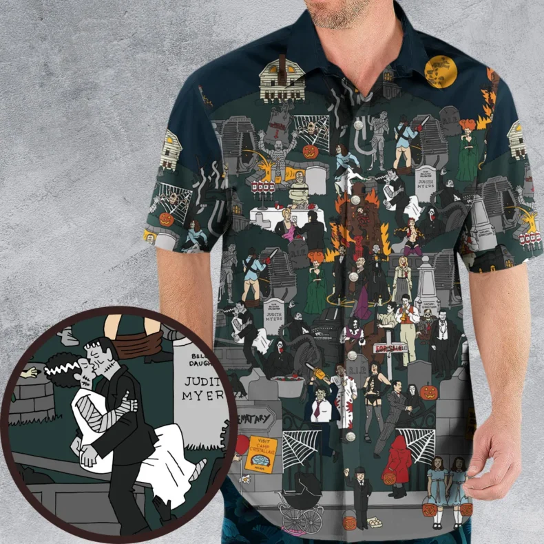 Horror Street Hawaiian Shirt