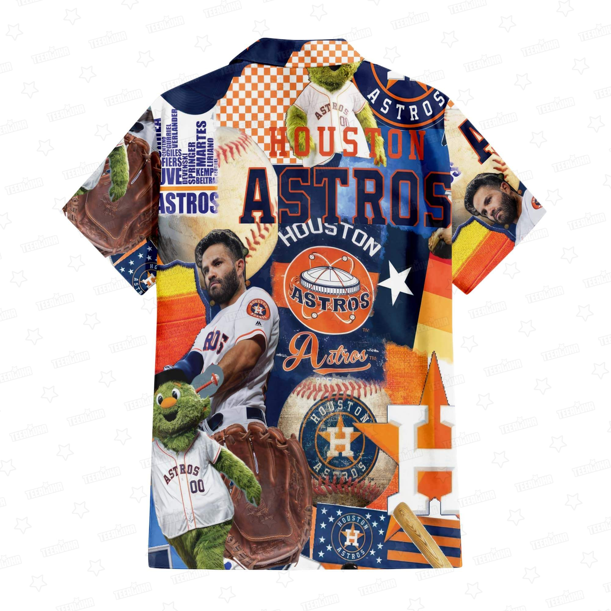 Houston Astros Strong Star Hawaiian Shirt
