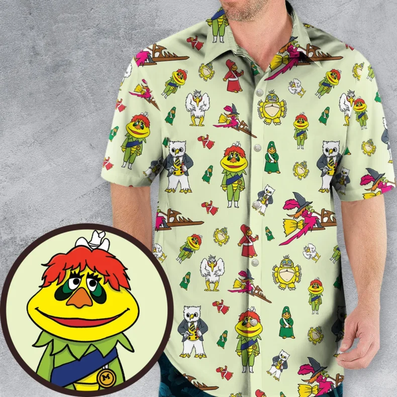 H.R. Pufnstuf Characters Sid and Marty Hawaiian Shirt