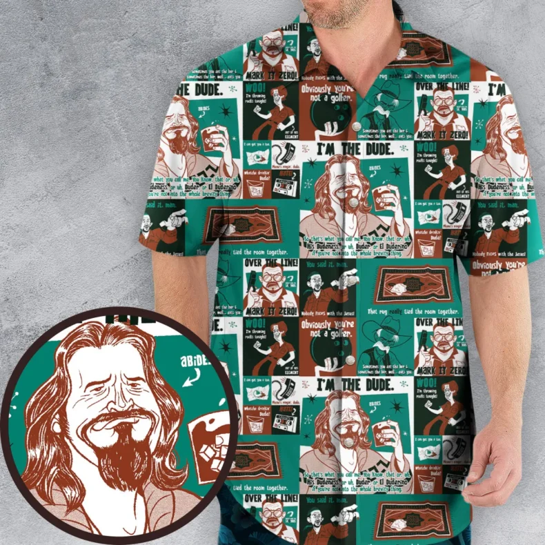 I'm The Dude The Big Lebowski Hawaiian Shirt