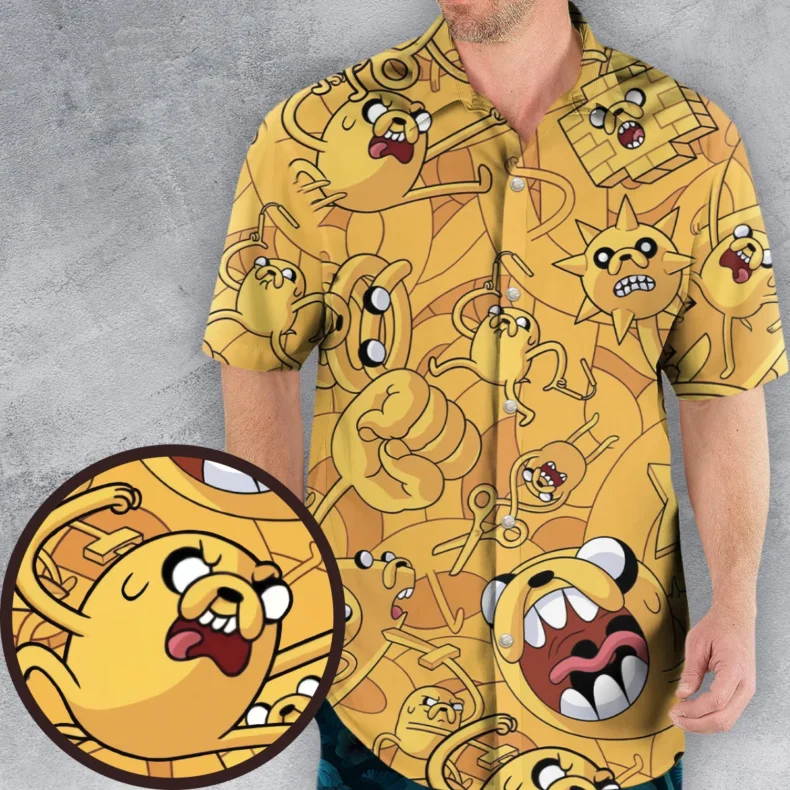 Jake the Dog Adventure Time Hawaiian Shirt