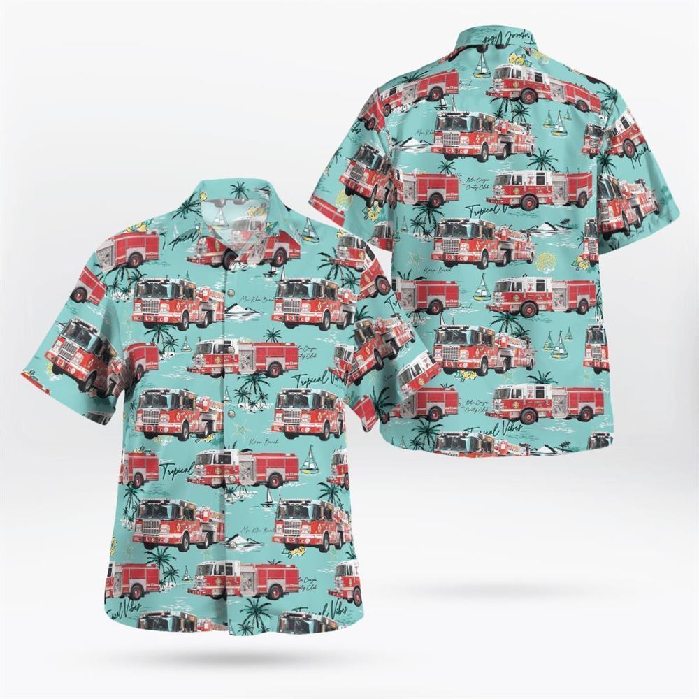 Jersey City Fire Department, Jersey City, NJ Hawaiian Shirt - Gifts For Firefighters In Jersey City, NJ