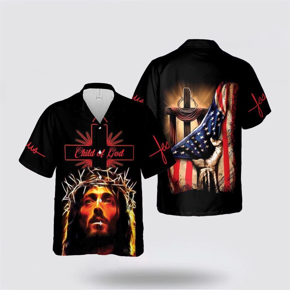 Jesus Child Of God Hawaiian Shirts - Gifts For Christians