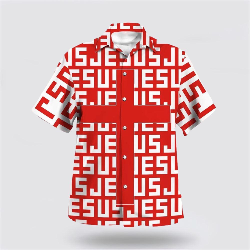 Jesus Cross Christian Hawaiian Shirt - Gifts For Christians