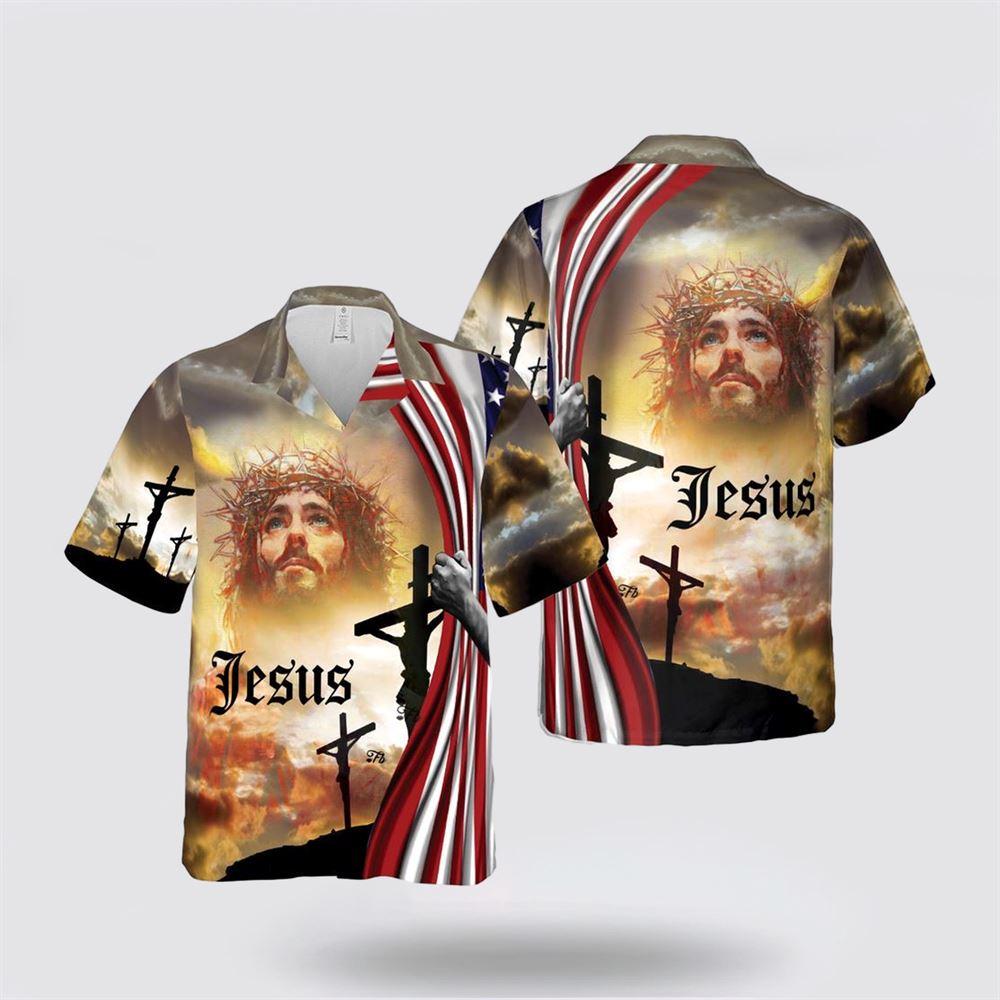 Jesus Cross Hawaiian Shirts - Gifts For Christians