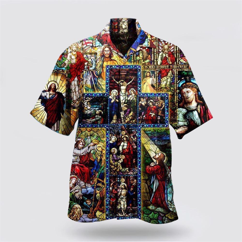 Jesus Faith Over Fear Christian Hawaiian Shirts - Gifts For Christians