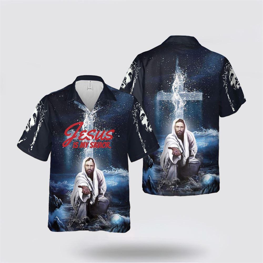 Jesus Is My Saviour Jesus Hawaiian Shirts - Gifts For People Who Love Jesus