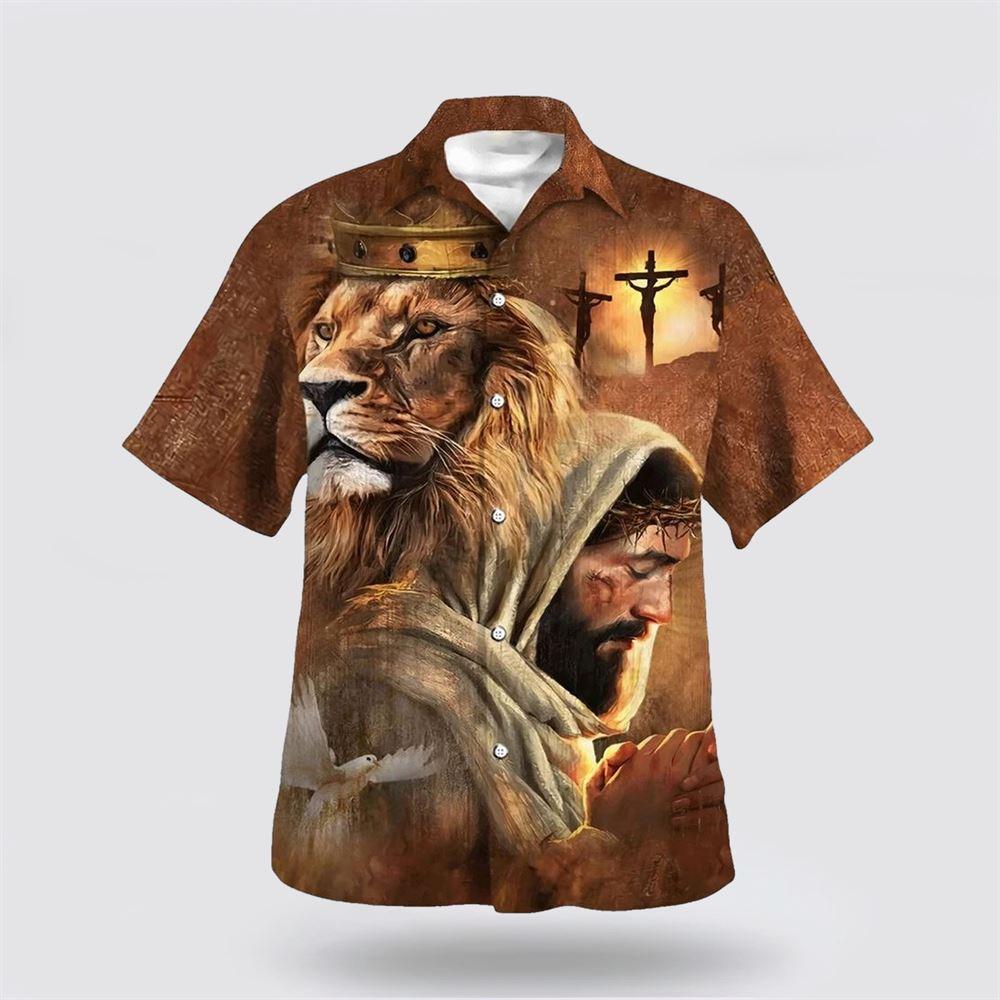 Jesus Lion Of Judah Hawaiian Shirts - Gifts For People Who Love Jesus