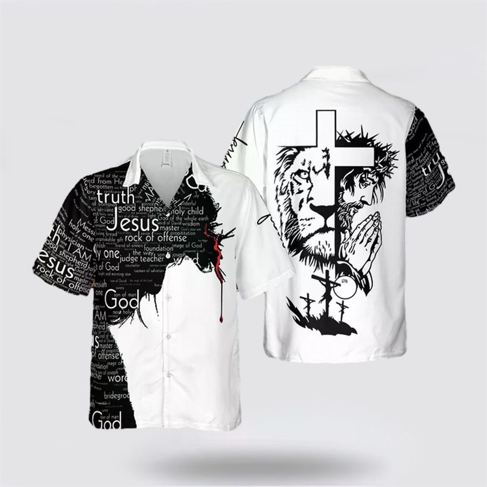 Jesus Rock Of Offense Hawaiian Shirt - Gifts For Christians