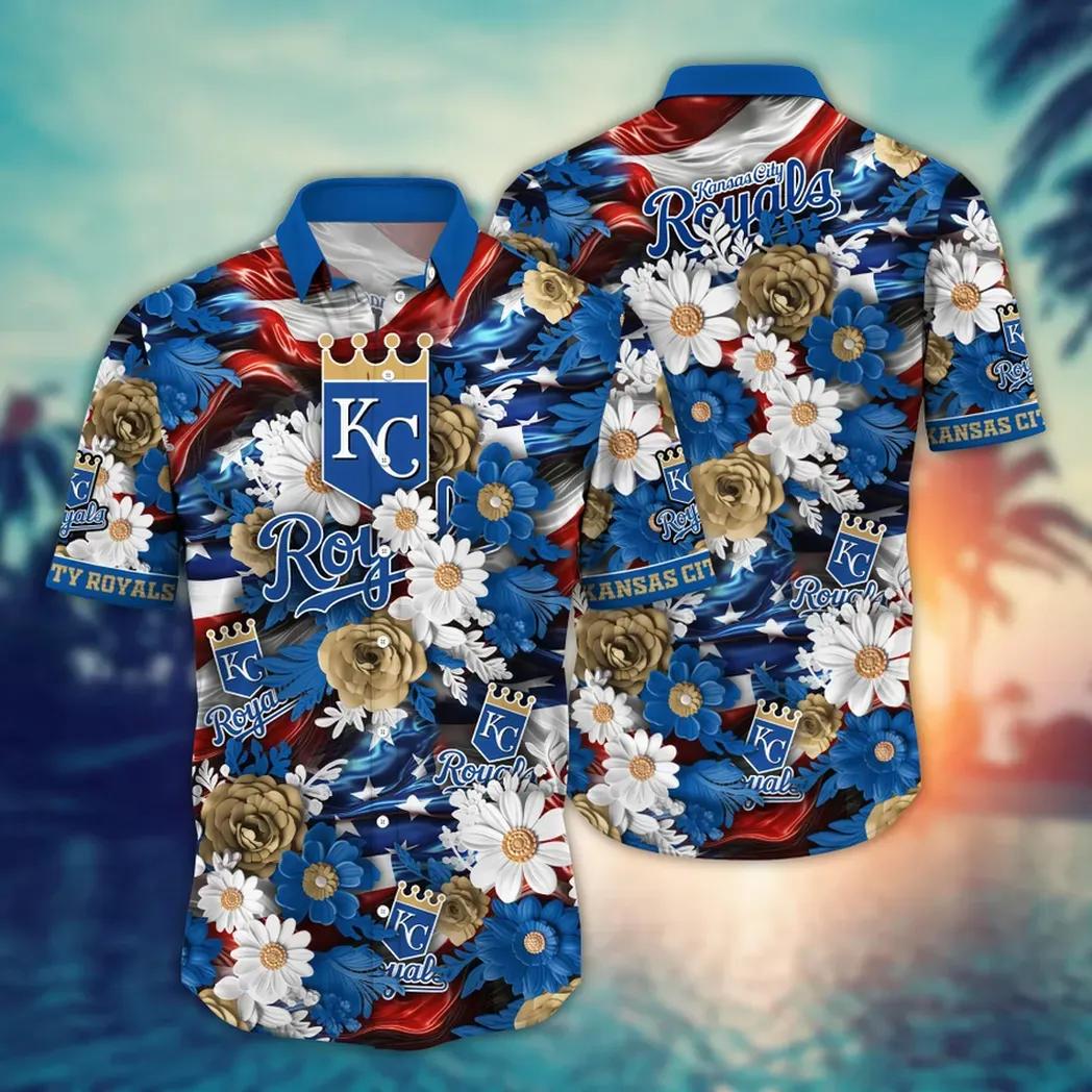 Kansas City Royals MLB Aloha Hawaiian Shirt 3, MLB Hawaiian Shirt