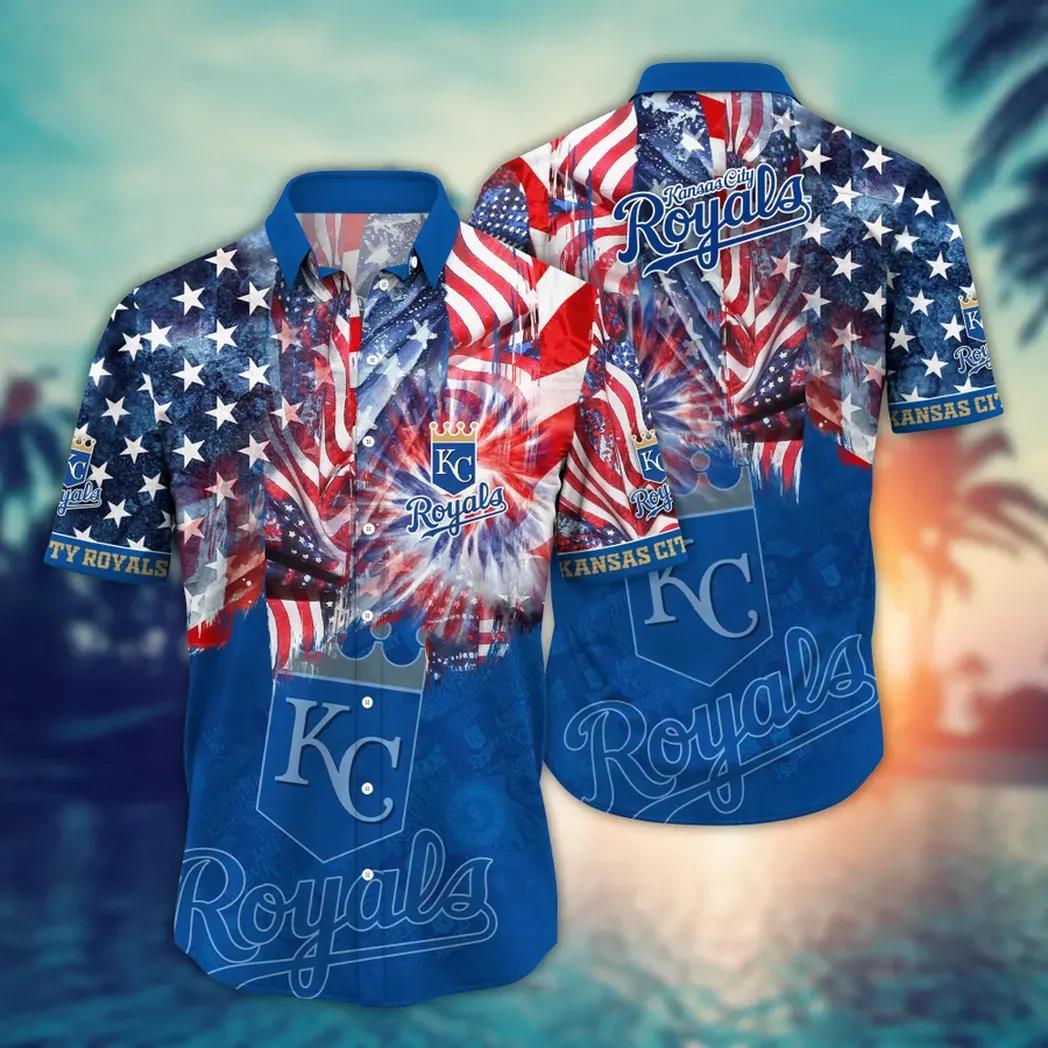 Kansas City Royals MLB Flower Aloha Hawaiian Shirt 10, MLB Hawaiian Shirt